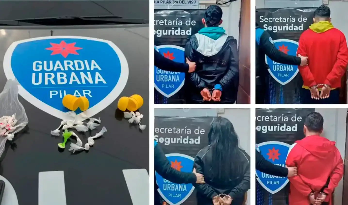 Los cuatro detenidos quedaron a disposición de la Justicia.