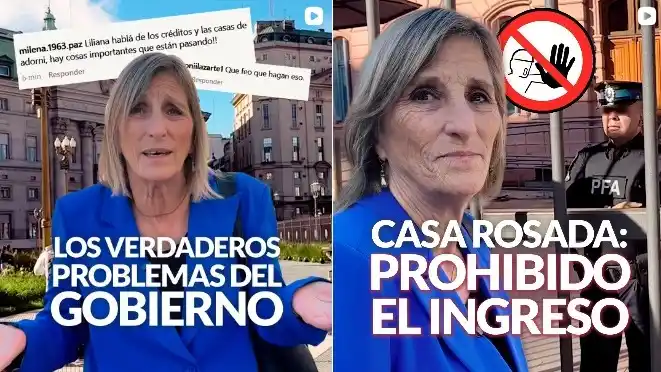 Prohibieron el ingreso a la Casa Rosada a un emblema del periodismo nacional: Liliana Franco en primera persona
