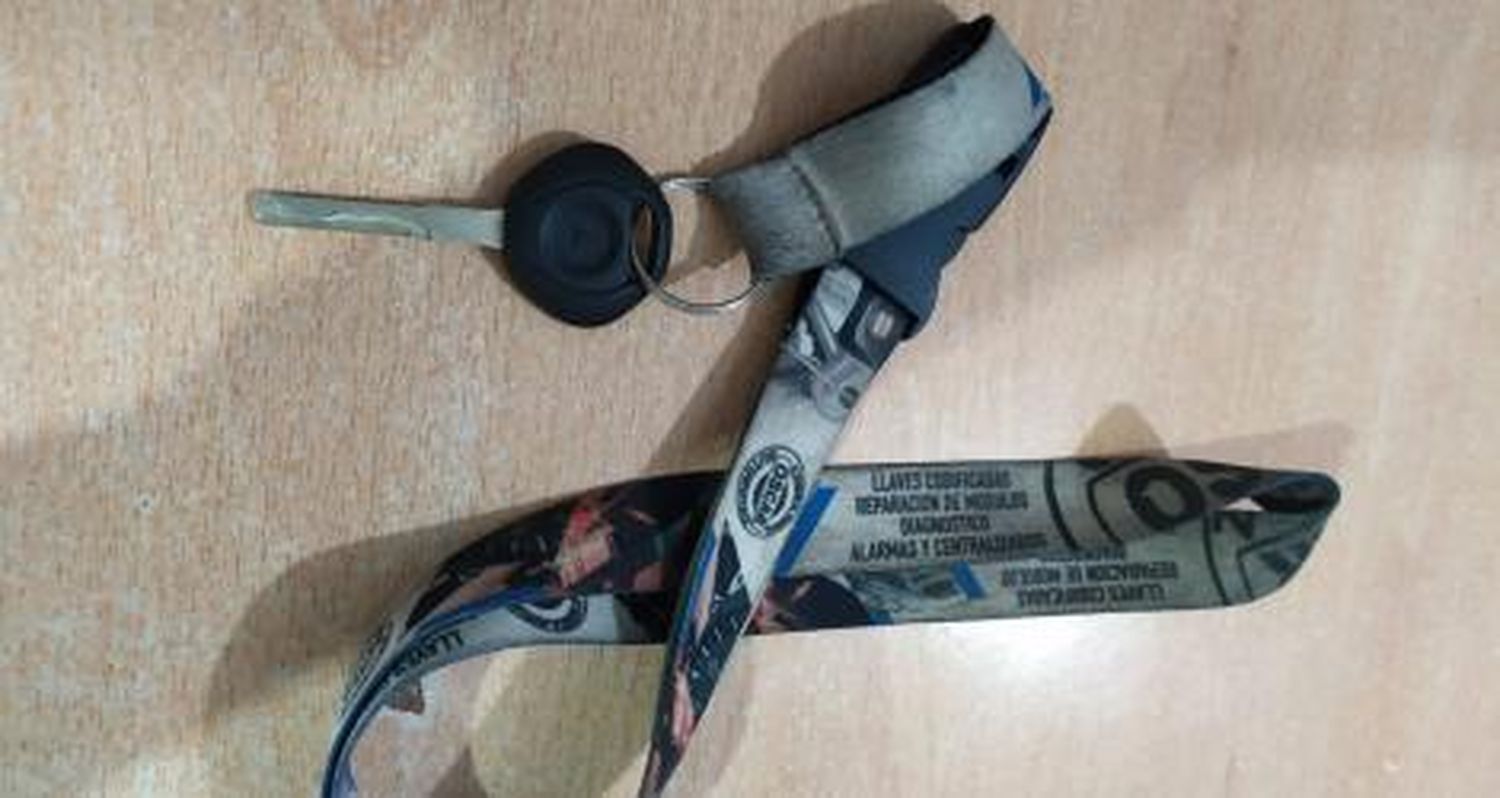 Llaves encontradas
