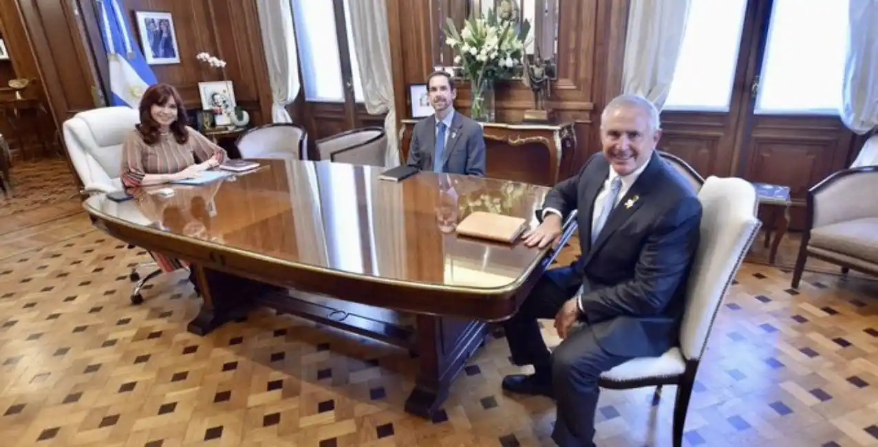 Cristina Kirchner se reunió con el embajador de EEUU