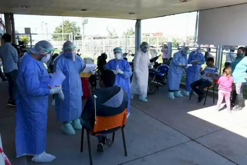 Aumento importante en la demanda para los hisopados en el Hospital Distrital N.º 8