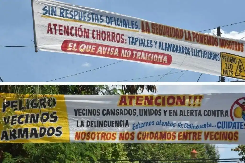“El que avisa no traiciona”: hartos de la inseguridad los vecinos de barrio Escalante compran armas y electrifican tapiales