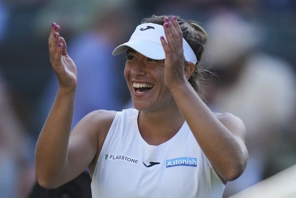 Solana Sierra empezó su participación en Brasil con un triunfo