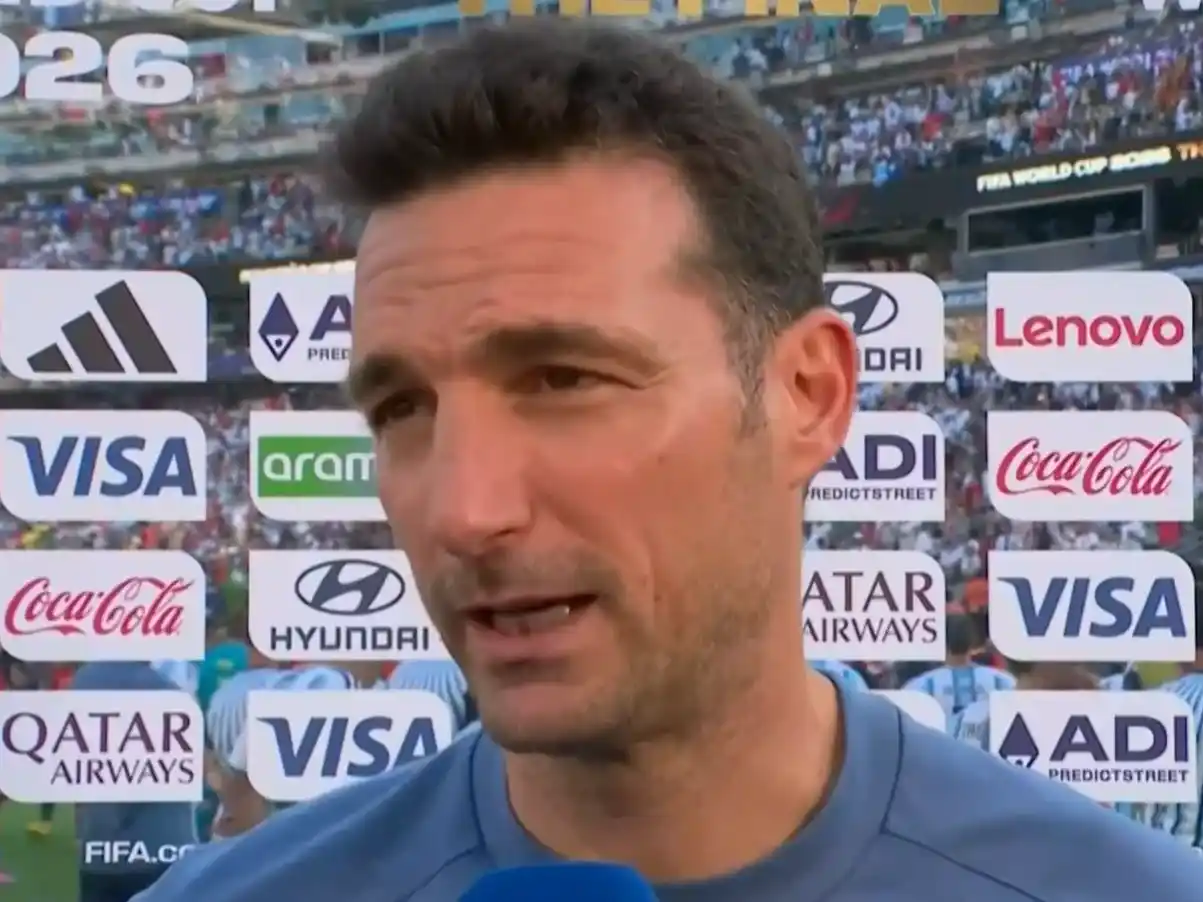 A pesar de la derrota, Scaloni valoró a sus jugadores y aseguró: "Hemos dejado todo"