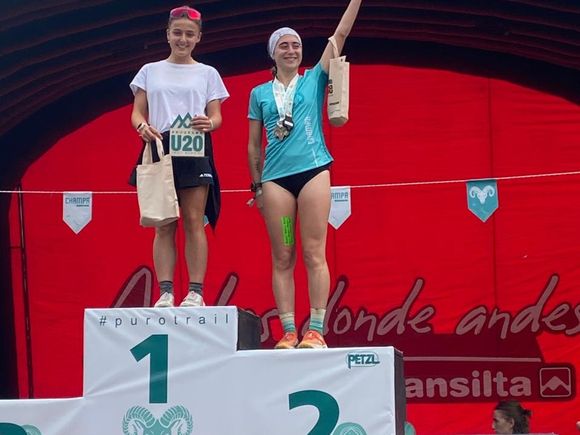 Sol Parisi,subcampeona U20 y ganadora en su categoría