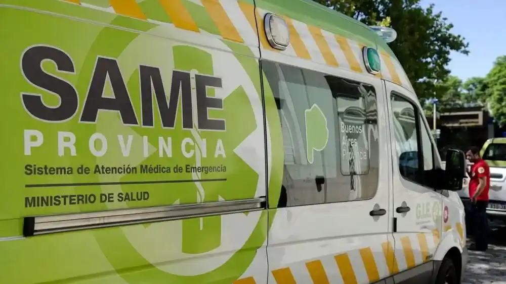 En el hecho intervino personal del SAME