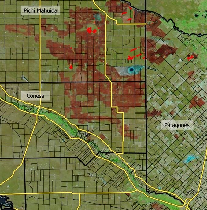 En diciembre se quemaron 90 mil hectáreas en el sur de la provincia de Buenos Aires