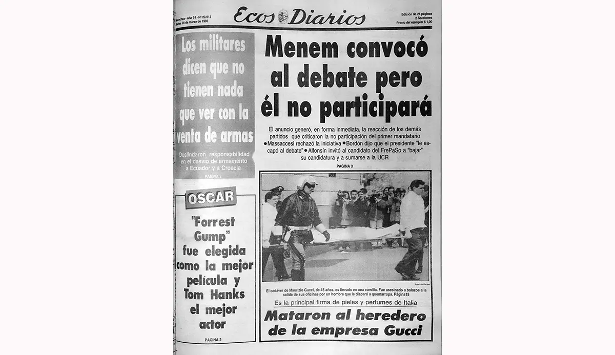 Martes 28 de marzo de 1995