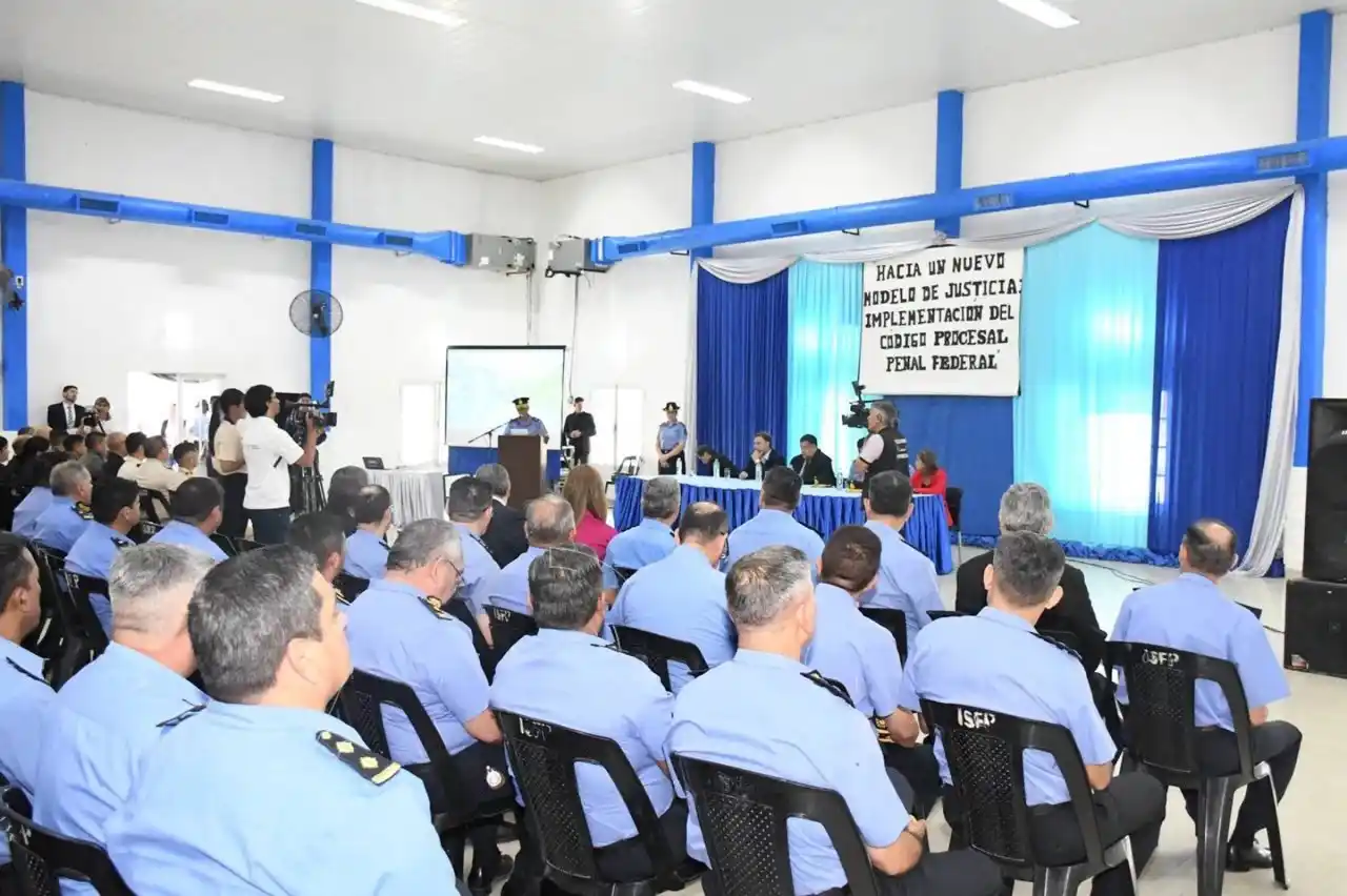 Las fuerzas de seguridad se preparan para la implementación del Código Procesal Penal Federal