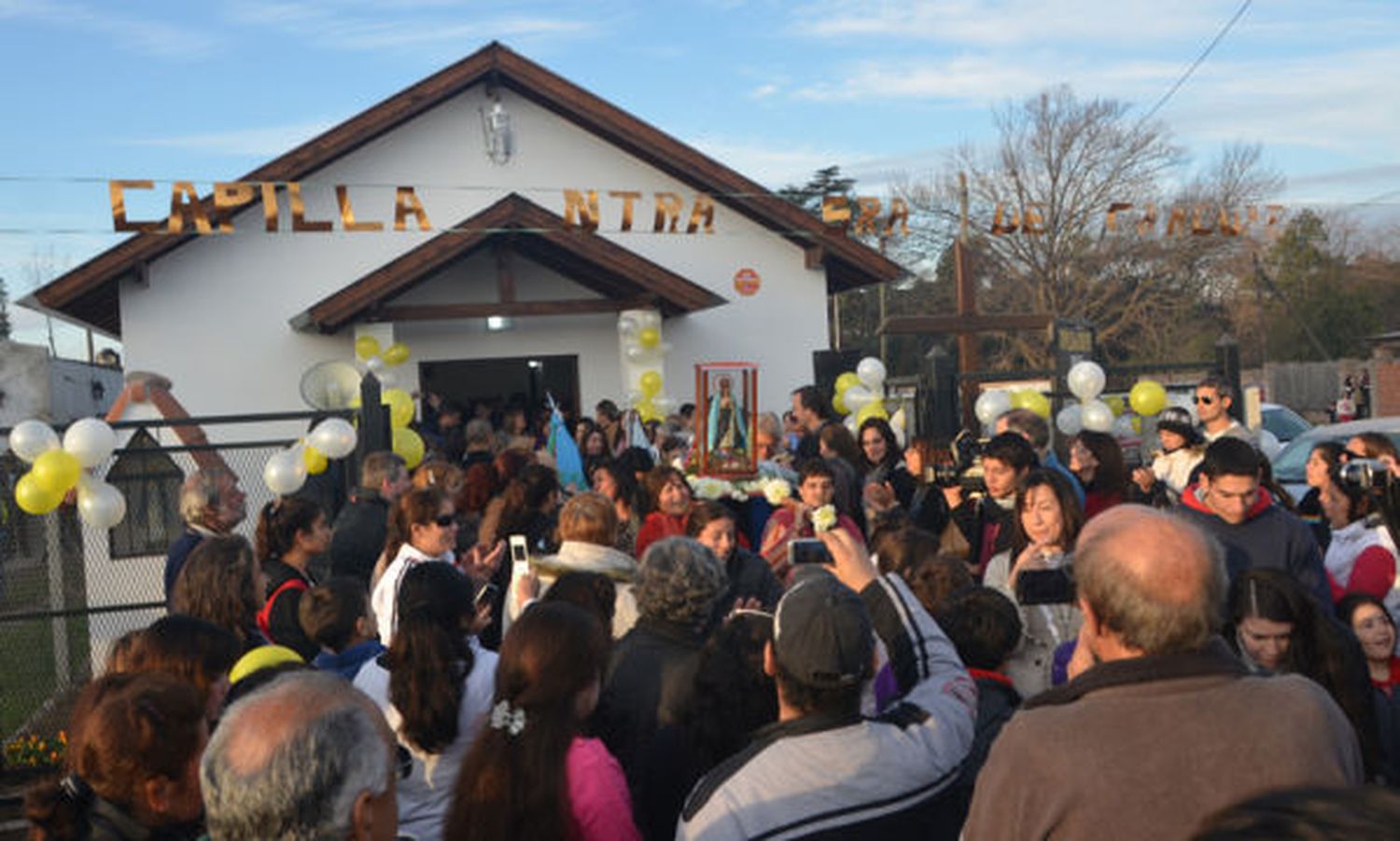 General Rodríguez: Inauguración de la Capilla Nuestra Señora de Caacupé