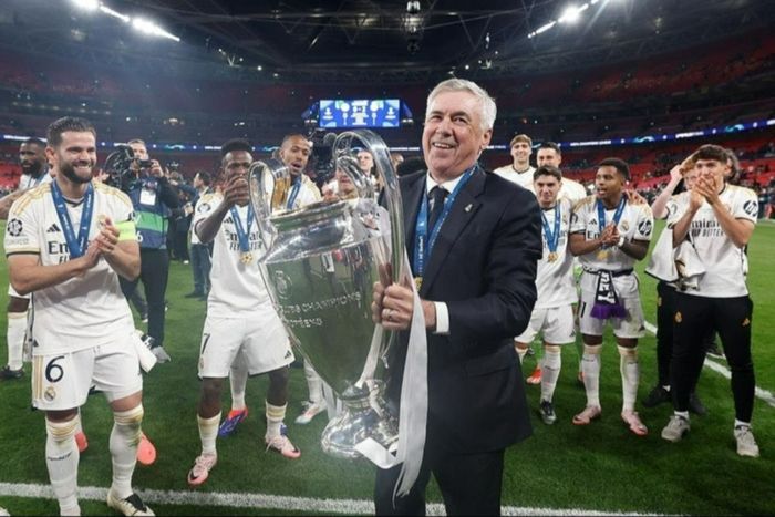 Carlo Ancelotti, el técnico que más veces ha ganado la Champions League