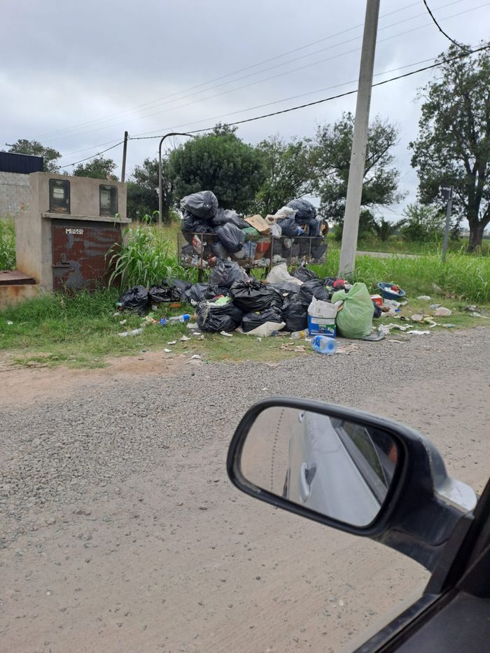 Basura acumulada El Escorial