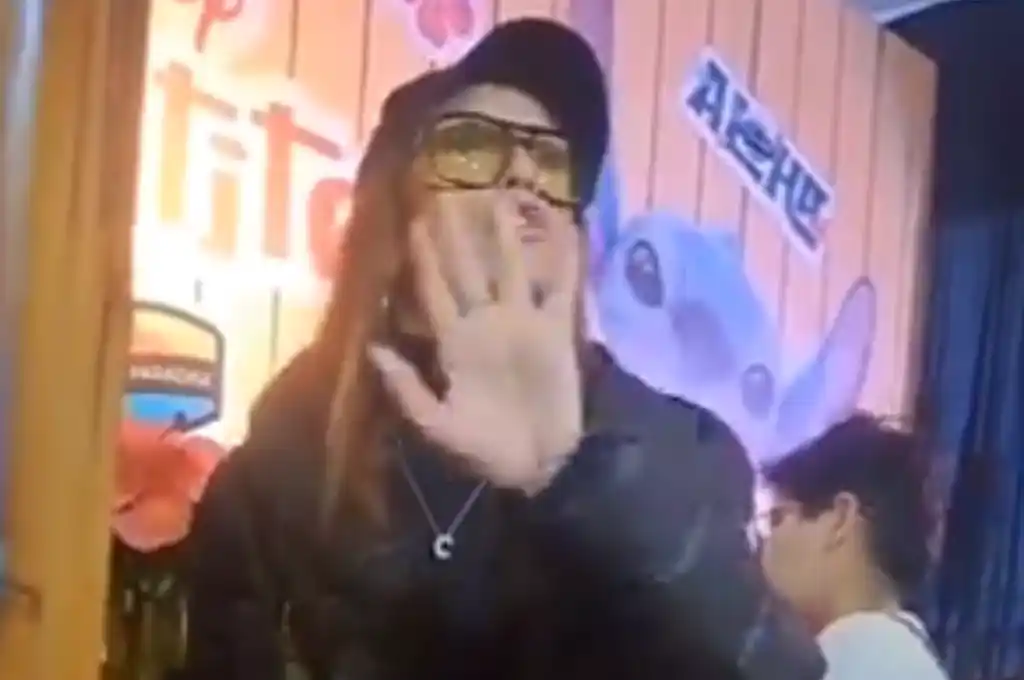 Captura de pantalla tomada del video