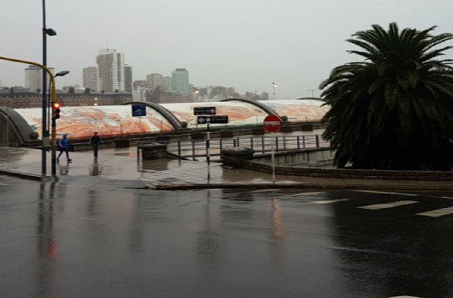 La lluvia persistirá durante el domingo