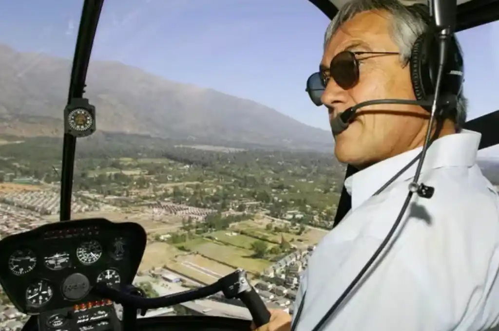 El expresidente de Chile, Sebastián Piñera, tenía licencia para pilotar helicópteros desde 2004.