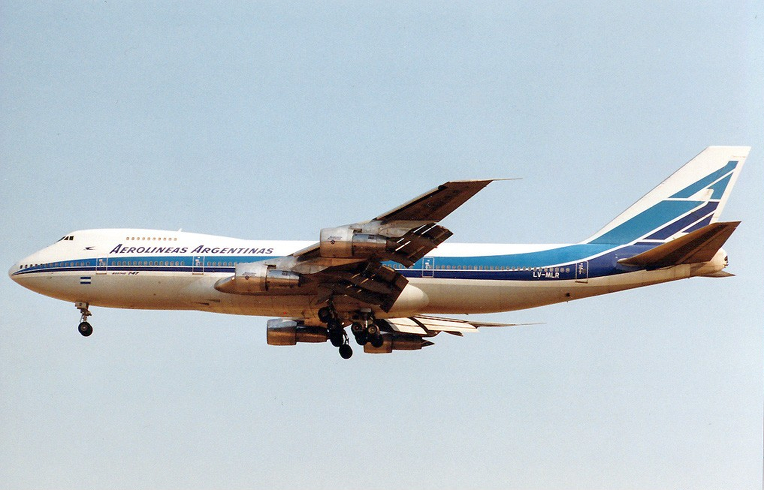 #TBT: Aerolíneas Argentinas’ transpolar flight (Argentina – New Zealand – Australia) in 1989