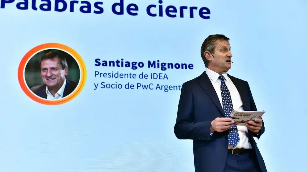 Cierre del Coloquio de IDEA: Mignone pidió "persistir en el rumbo de la estabilización" y planteó nueve compromisos