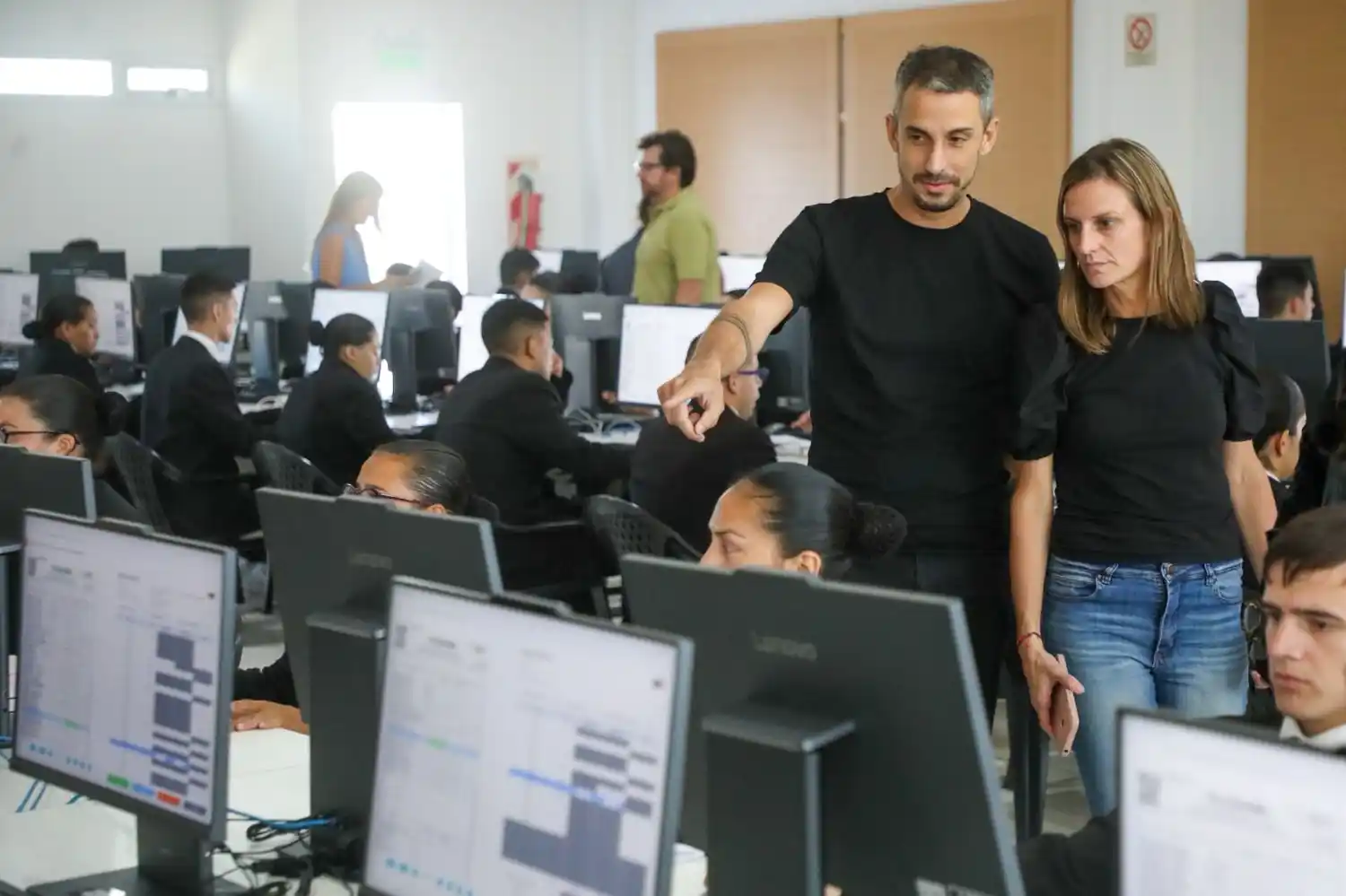 Simulacro electoral en la provincia de Santa Fe.
