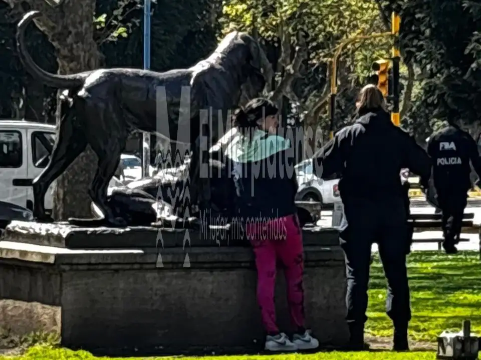 Atraparon a dos personas con inhibidores en pleno centro de Mar del Plata