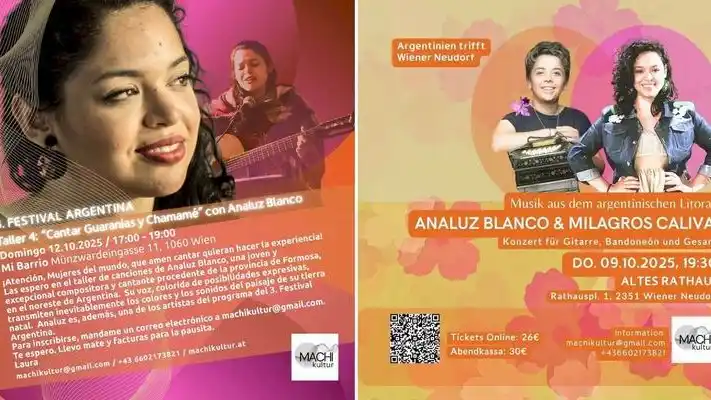 Analuz Blanco, embajadora cultural en Austria