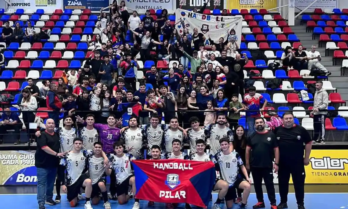 Histórico: Muni Pilar festejó en La Casa del Handball