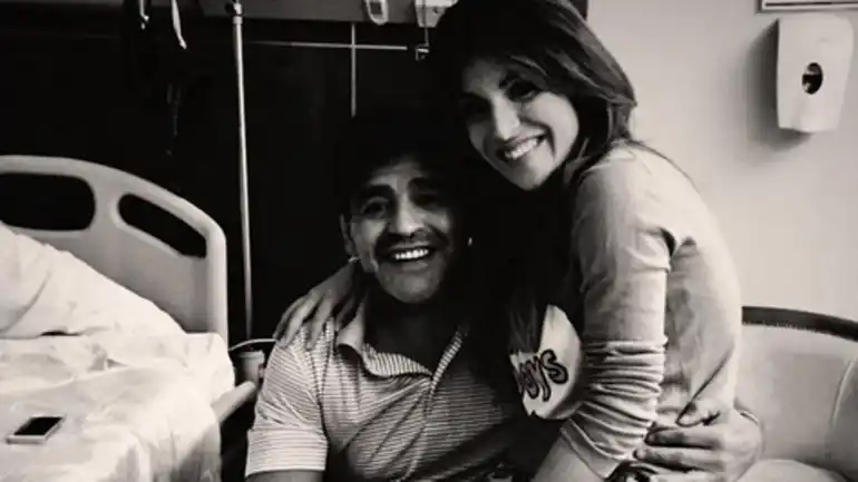 Diego Maradona está internado