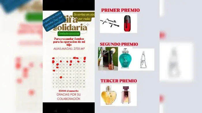 Magalí organiza una rifa solidaria para su hijo, que se quebró una mano y necesita una prótesis