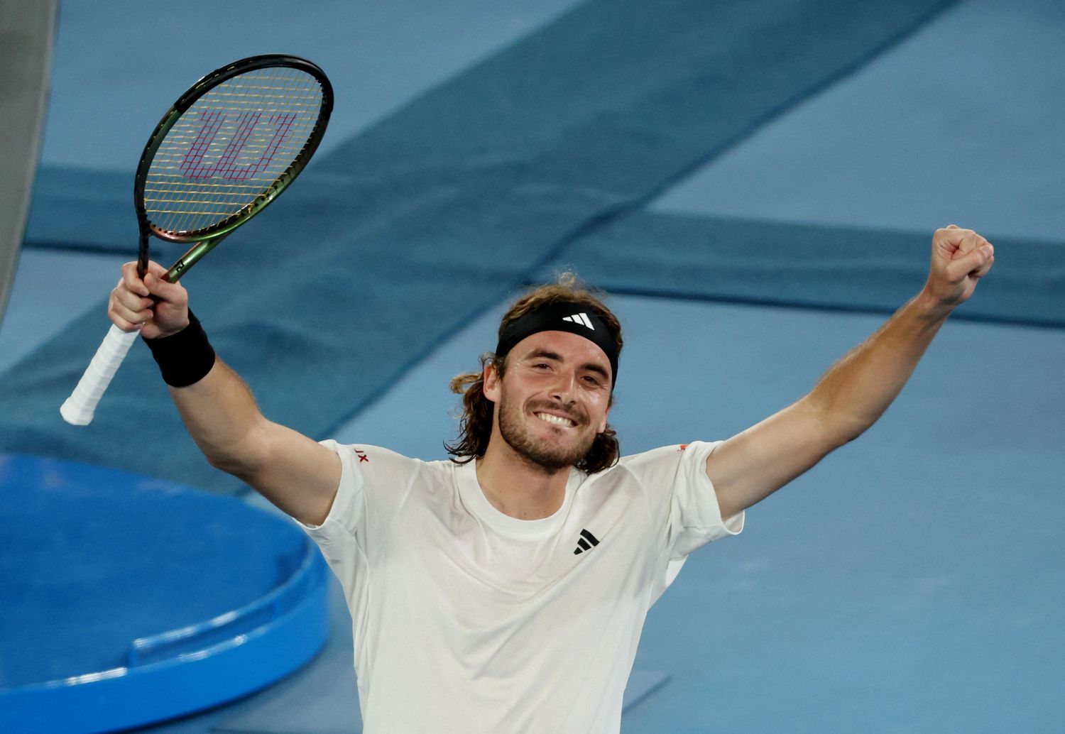 Tsitsipas, entre los cuatro mejores en Melbourne.