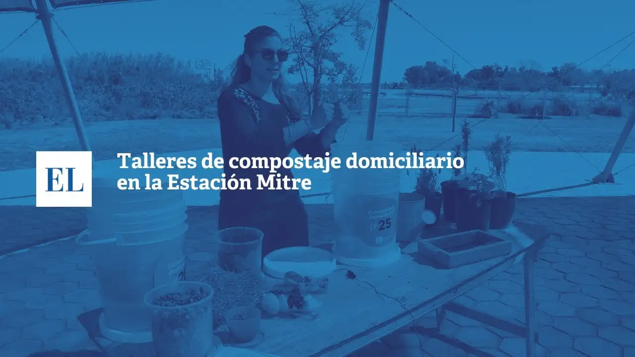 TALLERES DE COMPOSTAJE DOMICILIARIO EN LA ESTACIÓN MITRE
