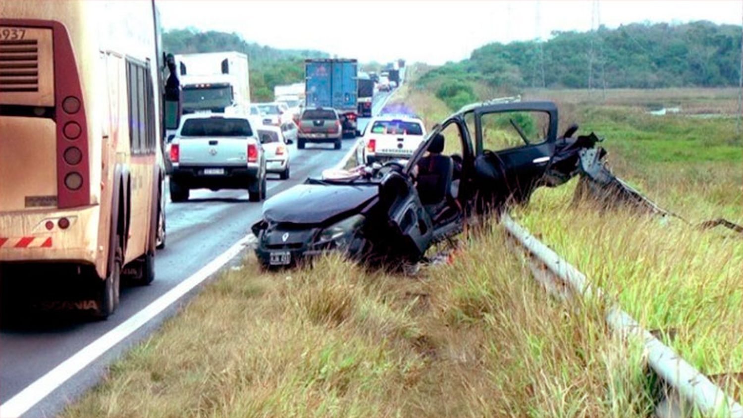 Cinco muertos tras choque en Ruta 14: revelaron las identidades de las víctimas