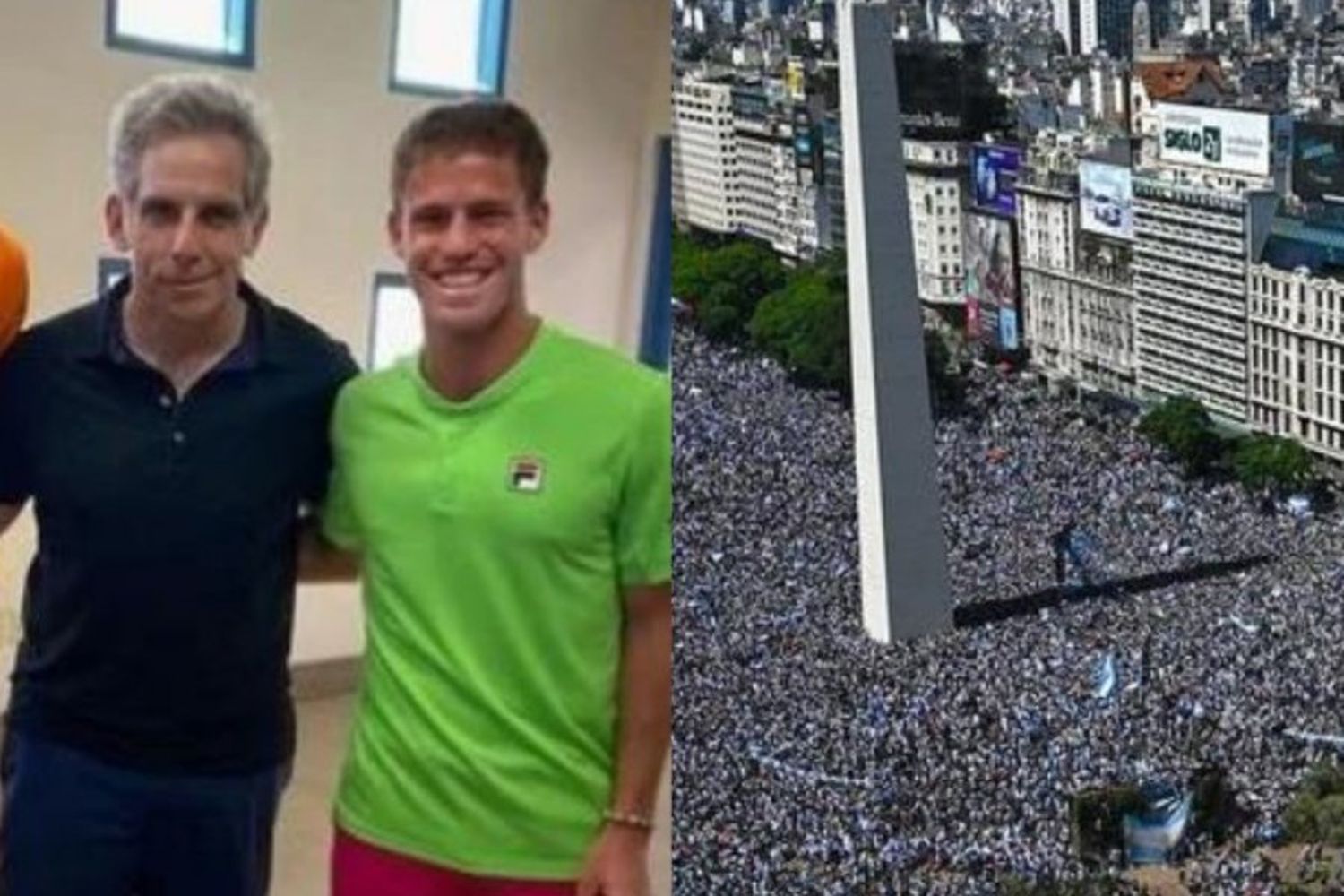 Ben Stiller, el actor de “Una Noche en el Museo”, le escribió a su amigo, el tenista Diego “El Peque” Schwartzman,. NA