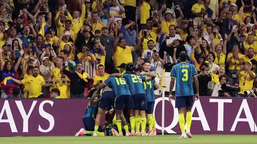Colombia debuto en la Copa del Mundo con un gran triunfo en el Azteca. Foto: EFE