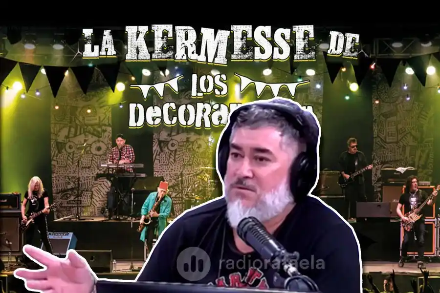 Se viene la Kermesse de Los Decoradores: "Rafaela se está acostumbrando a que haya eventos de rock"
