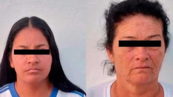 ¡LAS AGARRARON! Detenidas por robar durante la procesión de la Divina Pastora