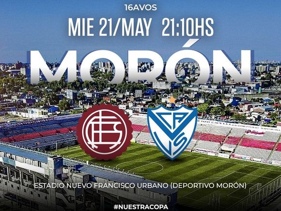 Copa Argentina: Vélez y Lanús se juegan el pase a octavos en un duelo de candidatos