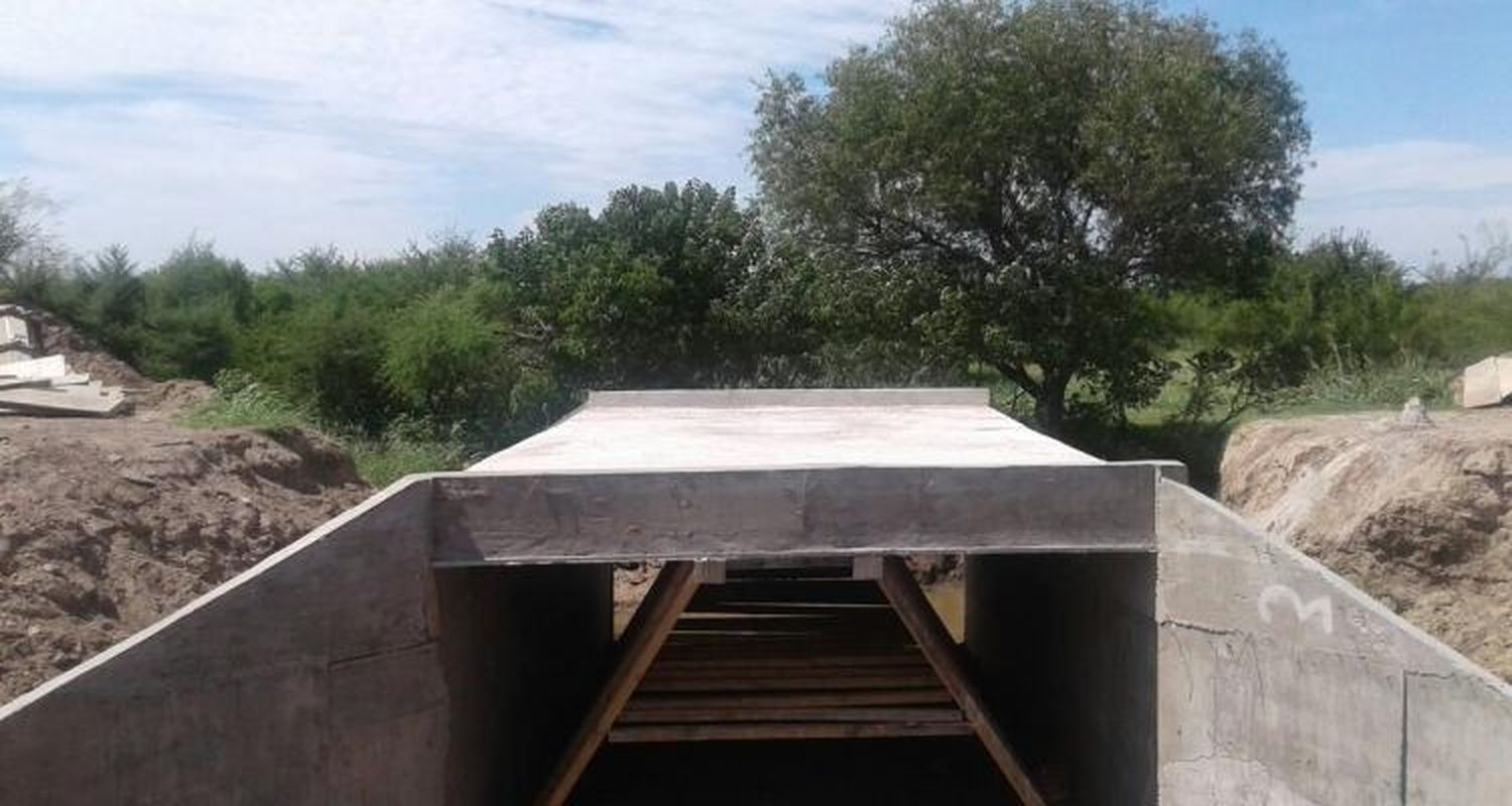 La obra en el Puente de Obligado a término