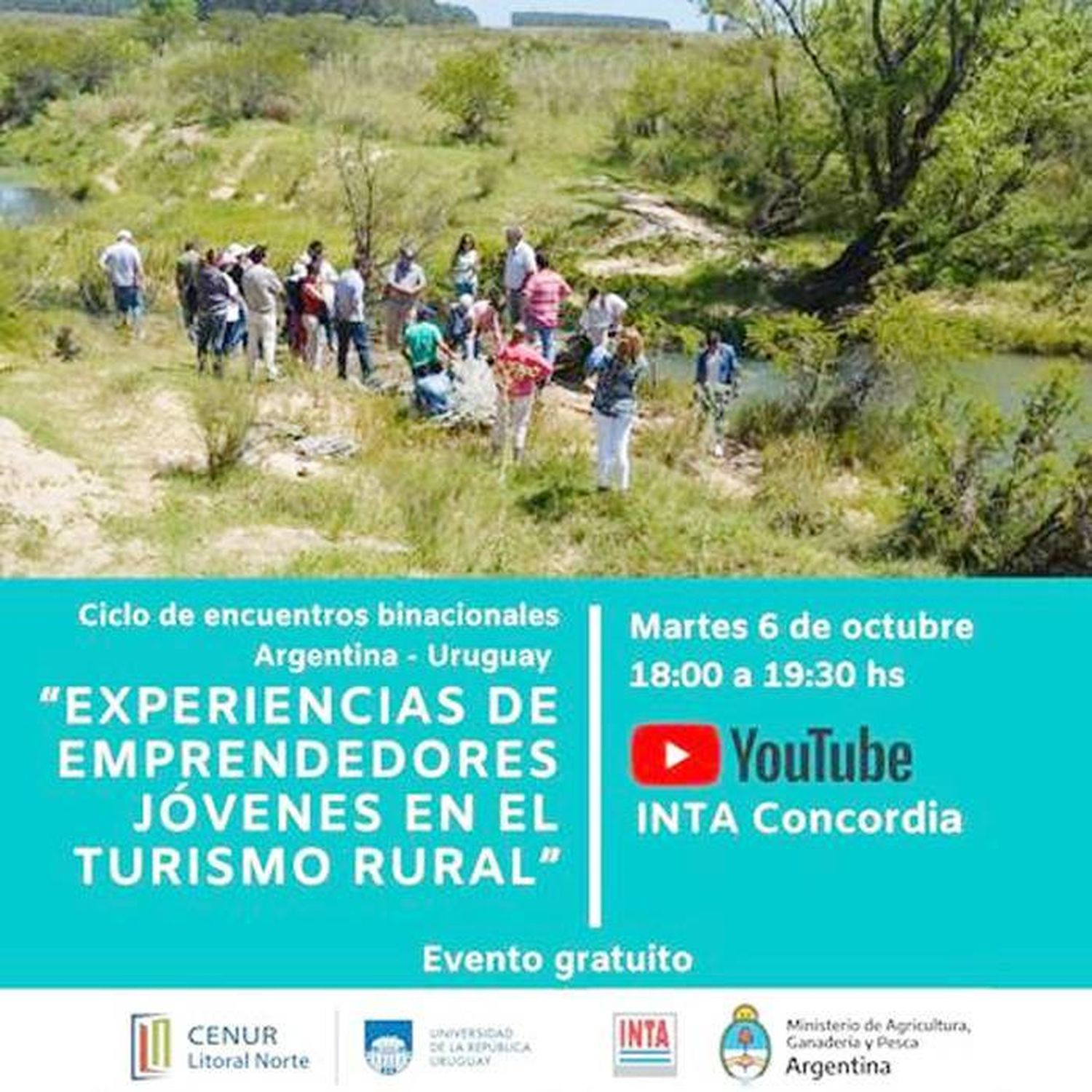 Ciclo de encuentros binacionales (Uruguay - Argentina)  de turismo rural