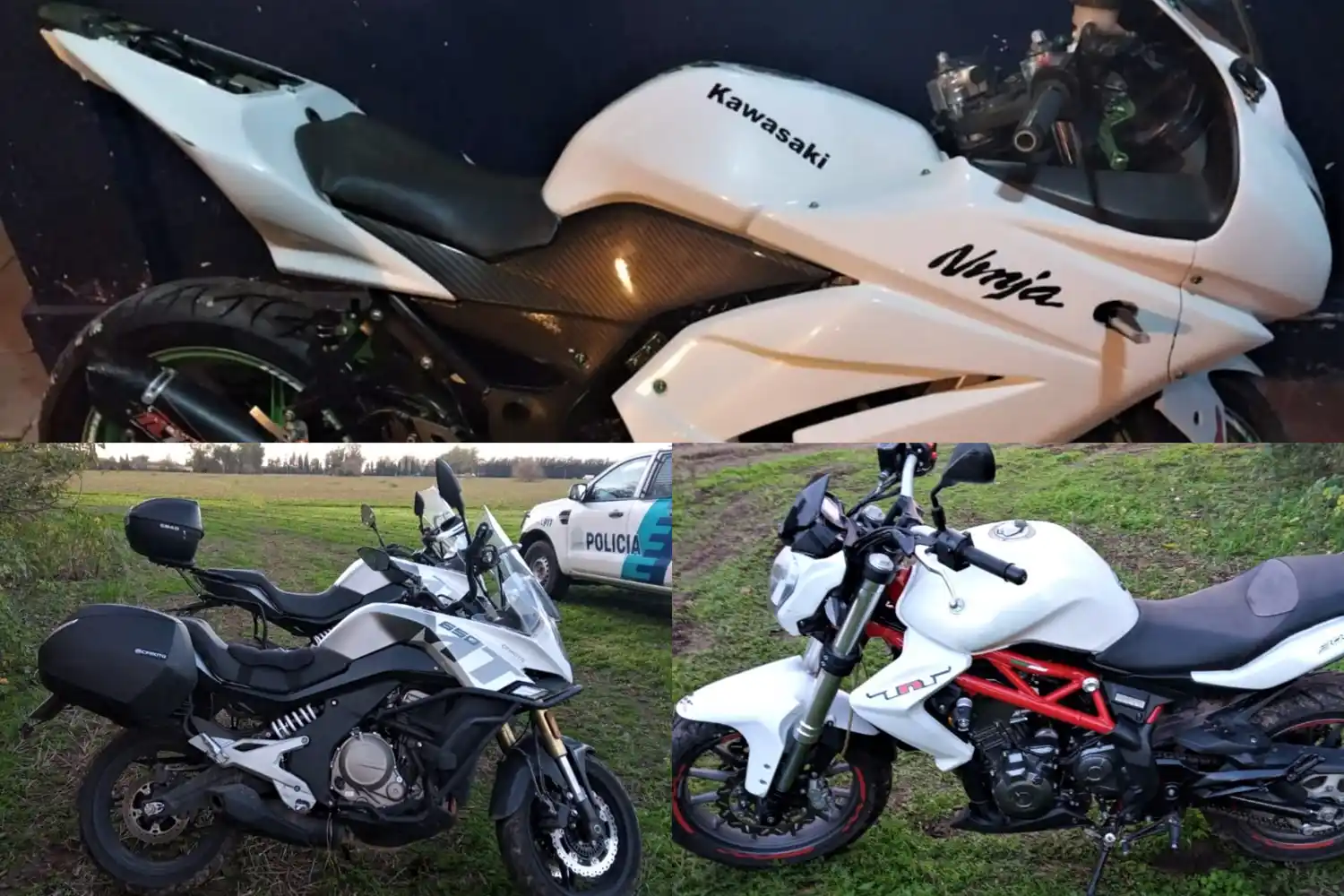 Ocho allanamientos por la banda de los roba motos que sospechan tiene asiento en Baradero