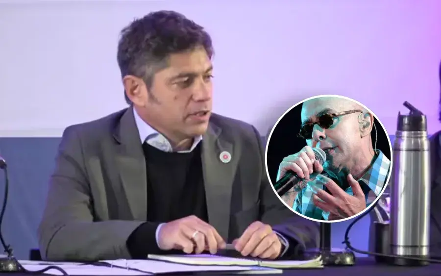 Kicillof homenajeó al Indio Solari