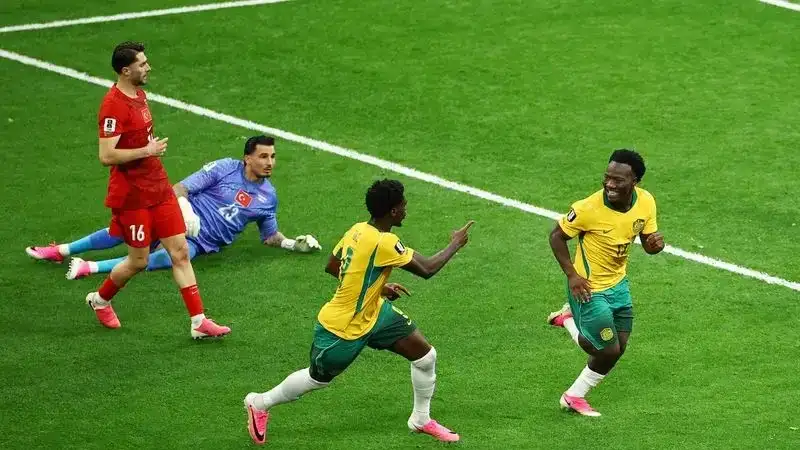 Australia sorprendió a Turquía