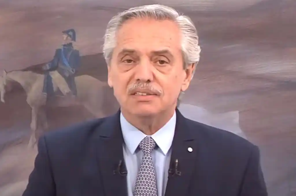 El ex presidente de la Nación Alberto Fernández.