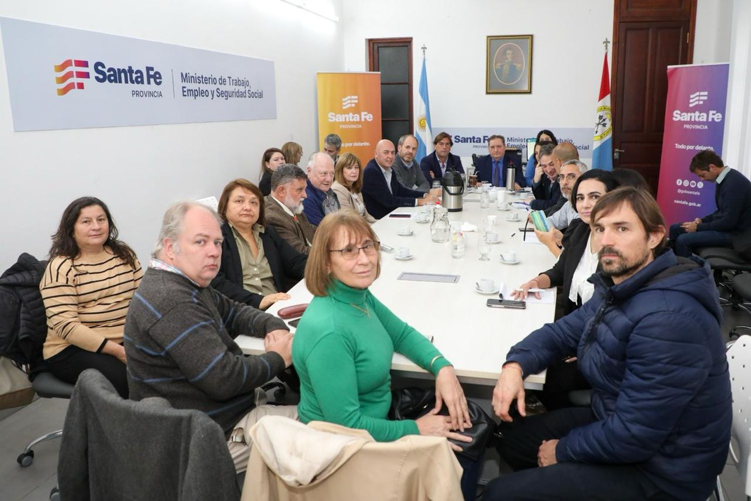 La Provincia cerró este jueves la ronda de reuniones con los gremios que representan al personal de Salud.