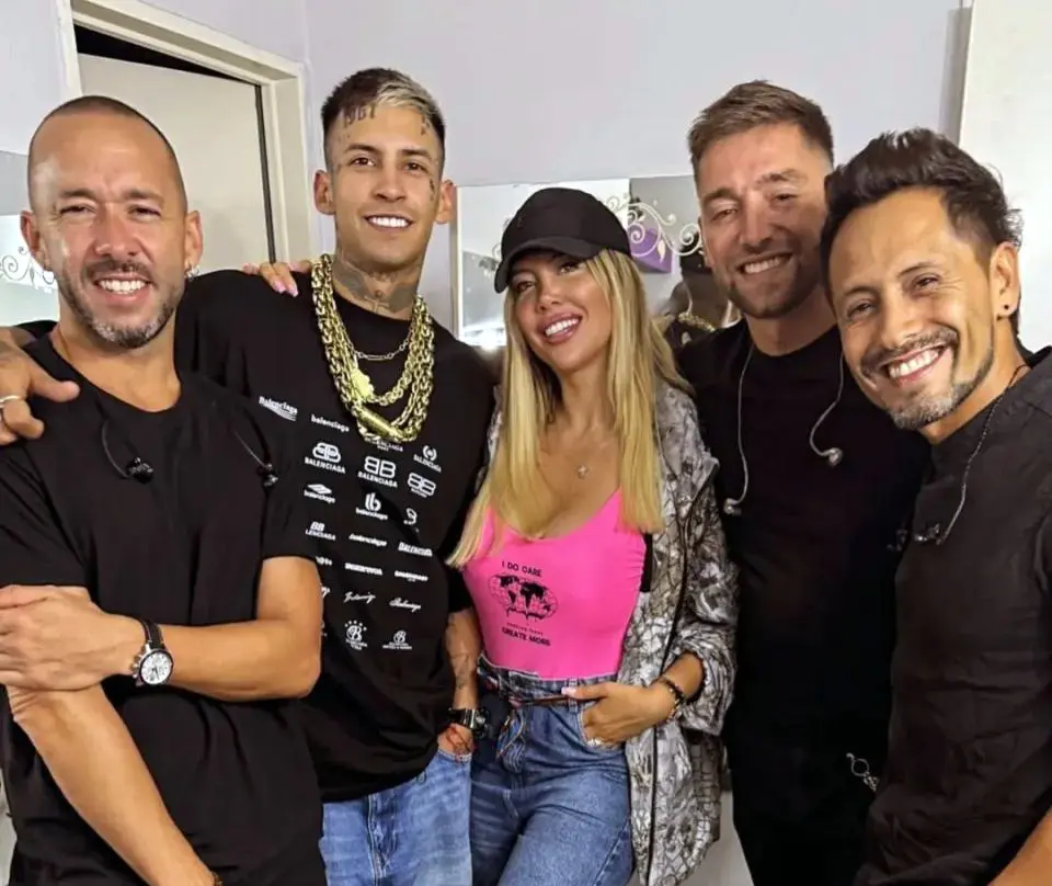 La aparición especial de Wanda Nara en la colaboración de L-Gante junto a La K'onga