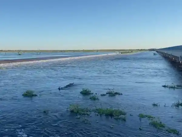 La obra hidrovial de la RP N° 28 permite “el aprovechamiento” de las aguas del Bañado La Estrella