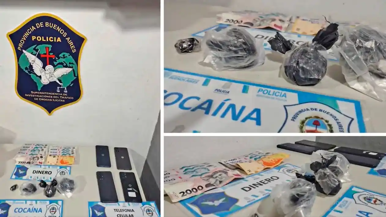 Los aprehendidos enfrentan cargos por tenencia ilegal de estupefacientes.