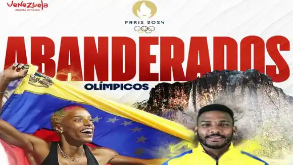 YULIMAR ROJAS y JULIO MAYORA ABANDERADOS por Venezuela para los JJ. OO. de París