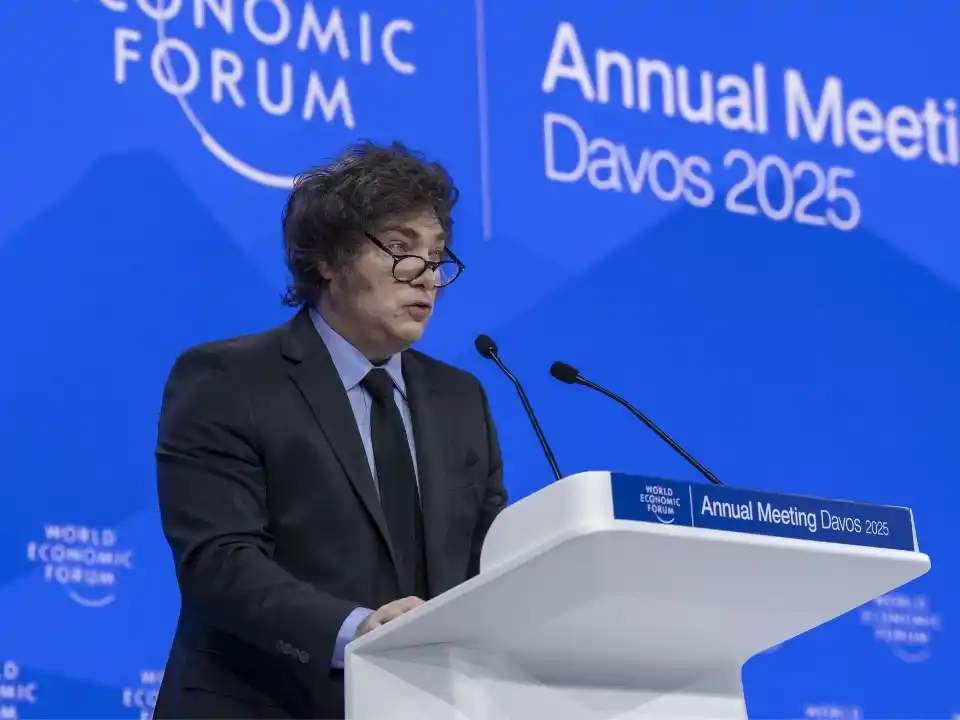 Milei viajará el lunes hacia Davos para participar del Foro Económico Mundial