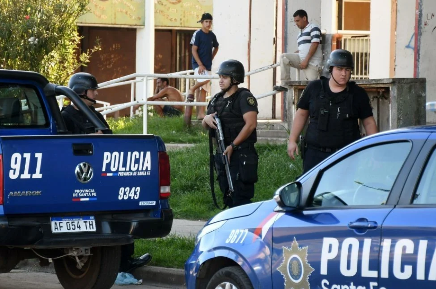 Los estruendos se registraron en la cuadra de calle Tarragona al 700.