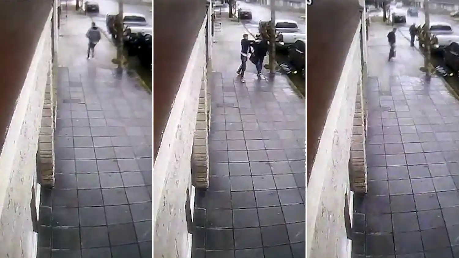 El video que muestra cómo un hombre mata al ladrón que intentó robarle a su padre