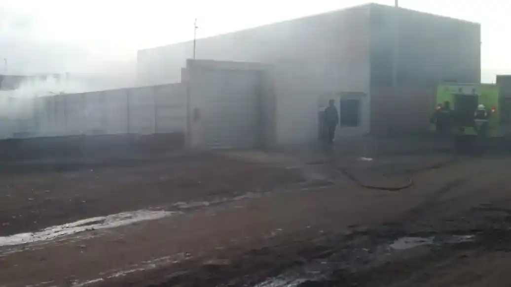 Incendio en una vivienda de la calle 57